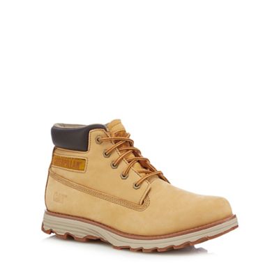 Beige 'Founder' boots